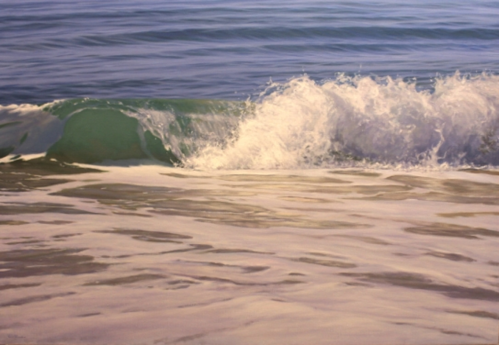 The shape of the foam