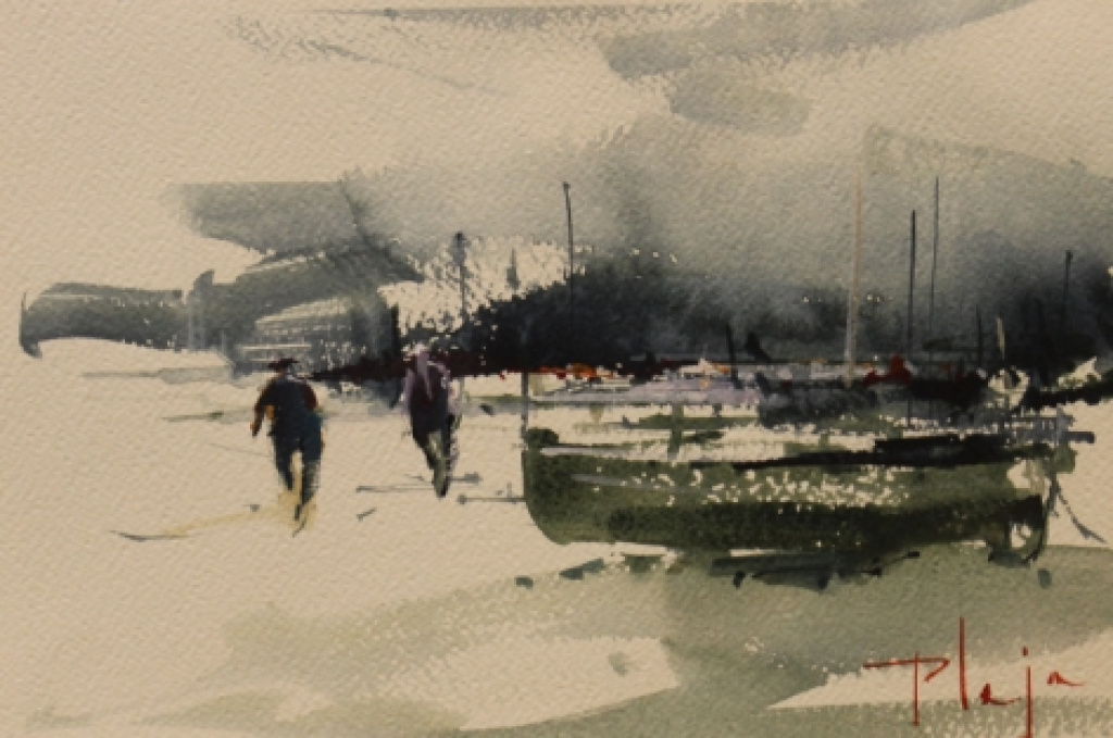 Morning at the beach