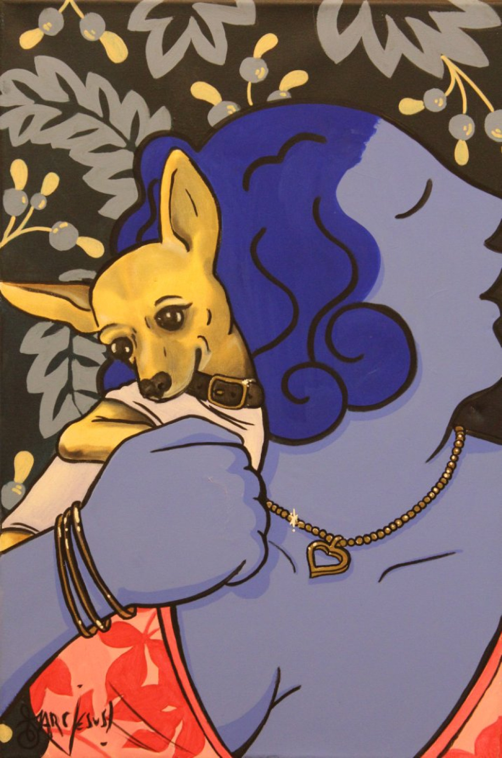 Chihuahua y brillantes