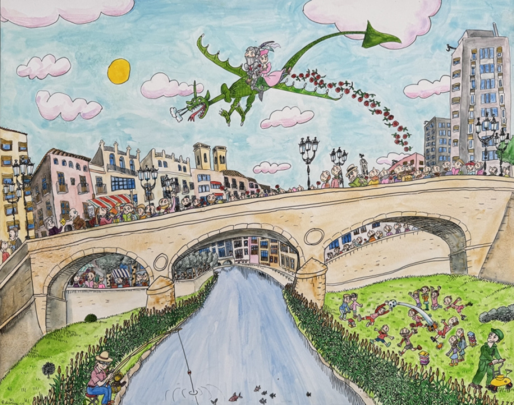 Roses et livres de Gérone