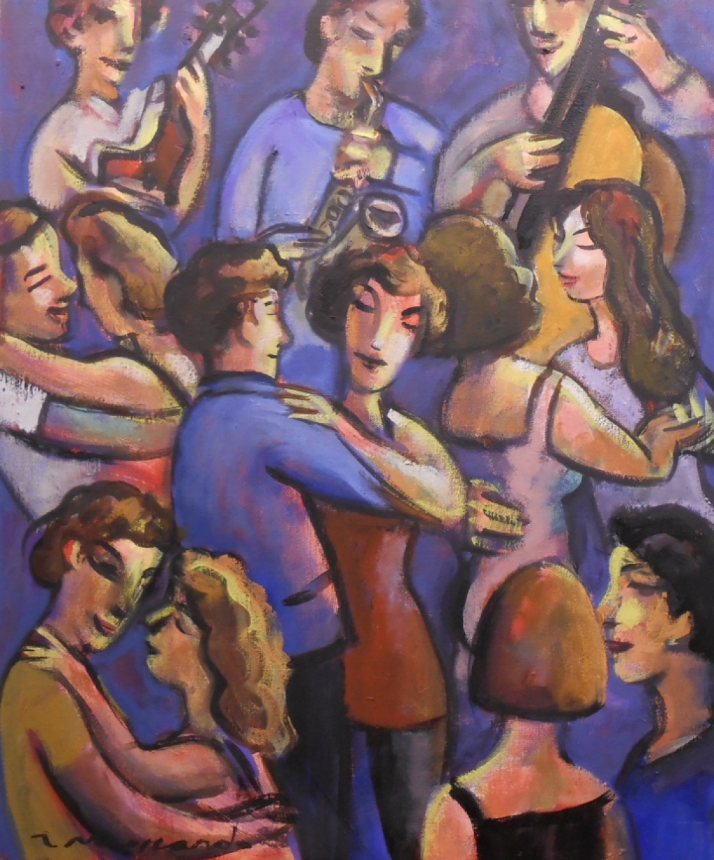 Jazz. Pairs and trio