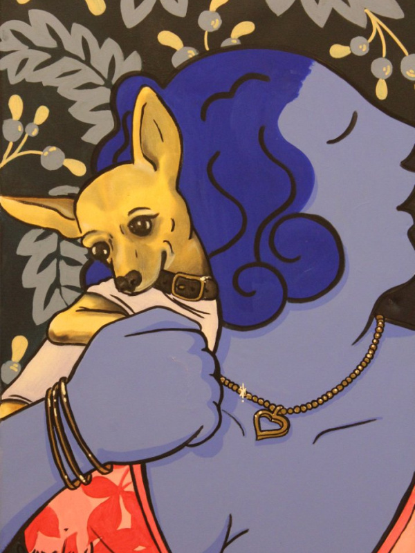 Chihuahua y brillantes