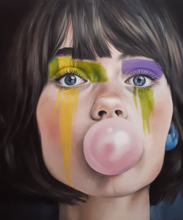 Amarillo, rosa y verde