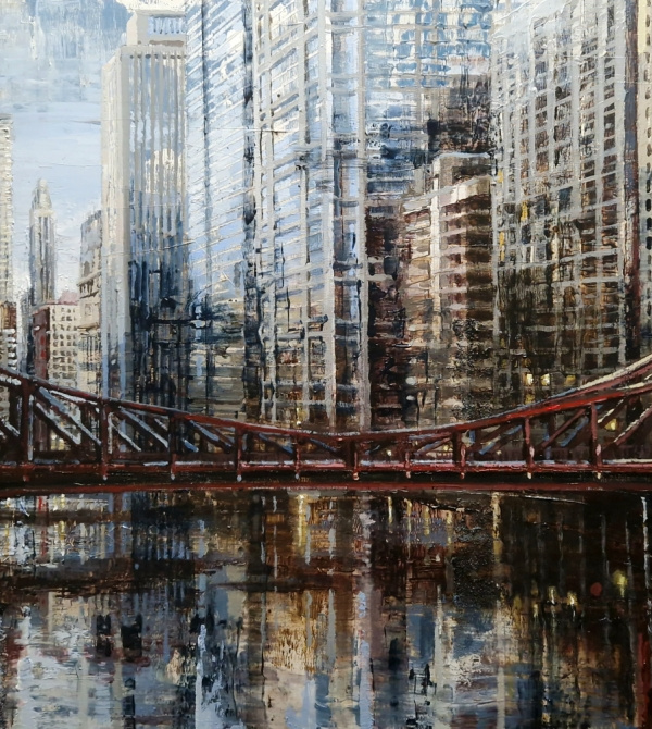 PUENTE ROJO. CHICAGO