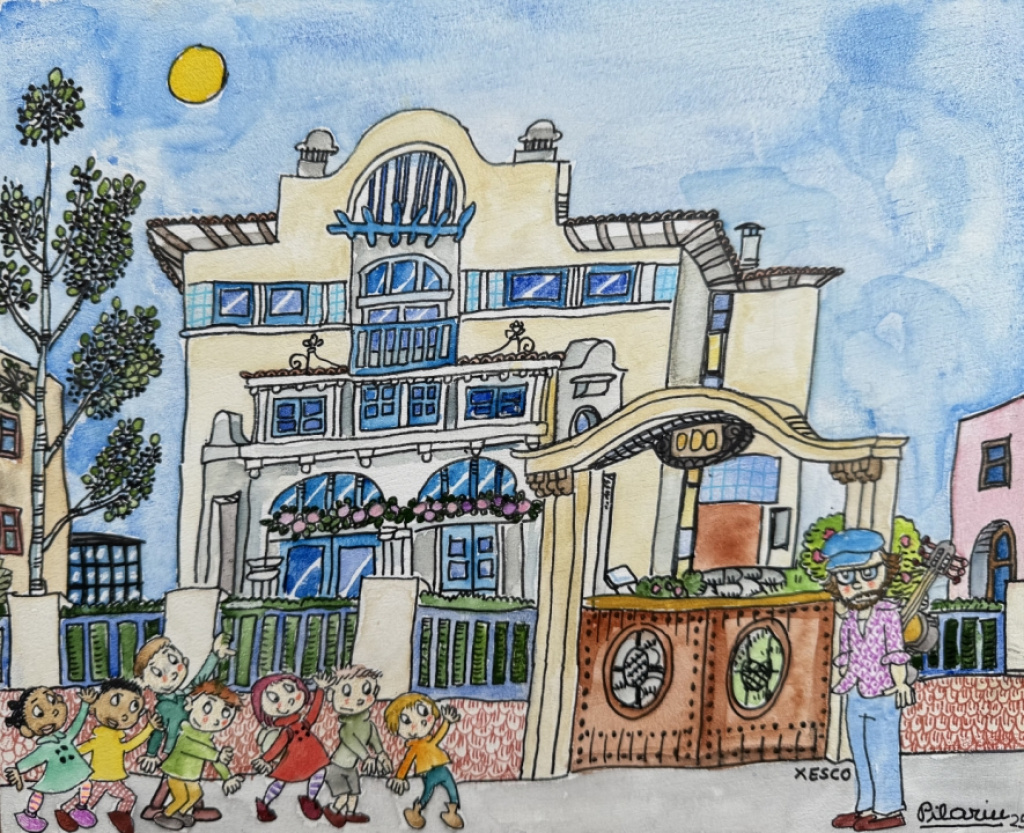 Xesco Boix. Maison du grand-père