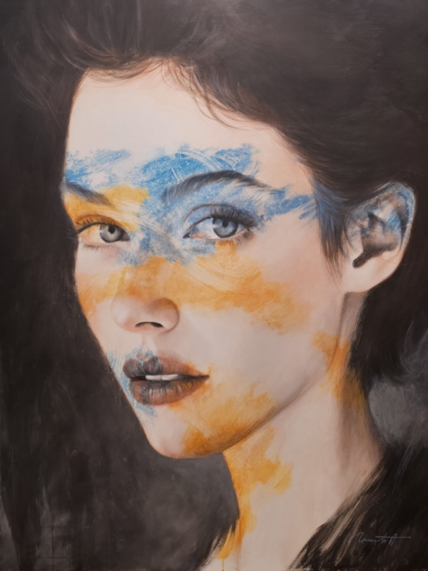 BLUE AND YELLOW