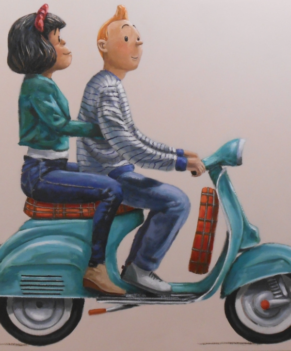 LA VESPA VERDE